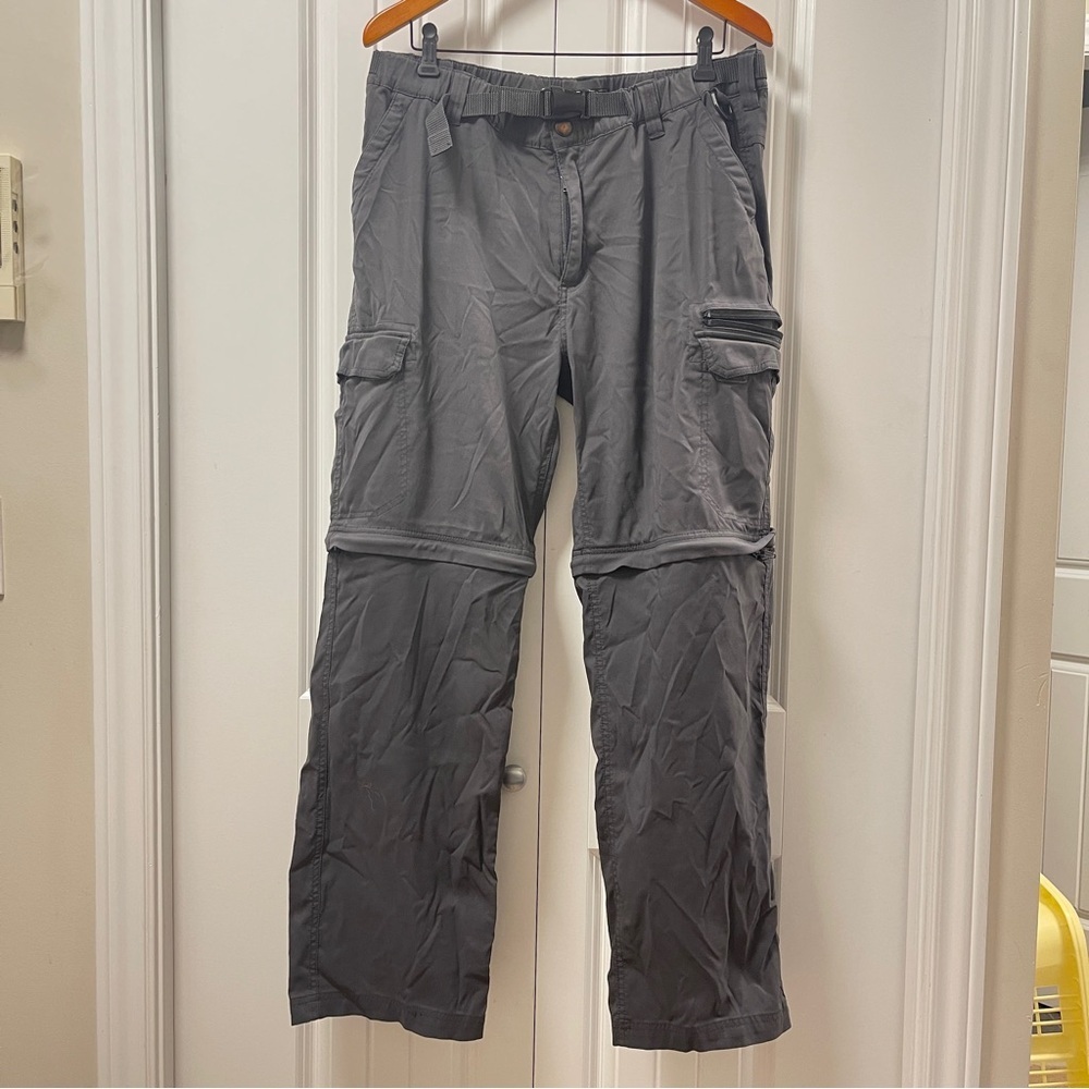 BC Clothing Co. Convertible Hiking Cargo Pants Grey – Size XL x 32